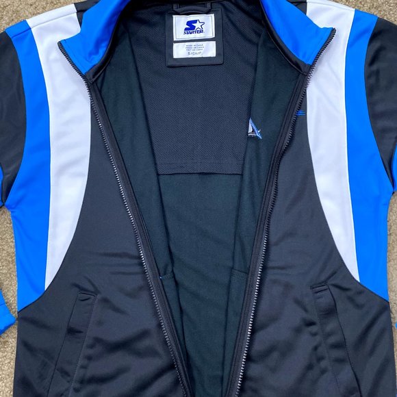 CAROLINA PANTHERS NFL STARTER Starter Track Jacket M L XL 2X - Picture 6 of 8